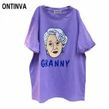 Фиолетовый с круглым вырезом Футболка "Мама" принтовые тройники Для женщин летние шорты рукав Повседневное хлопковые летние топы, женская одежда, женские блузы Camisa Mujer футболка