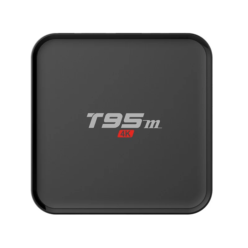

Smart Android TV Box T95M Amlogic S905x Quad Core 64Bit Android6.0 4K HD Media Player Set Top Box 2G 8G Built in WiFi