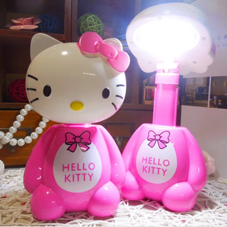 Hot New Led Rechargeable Desk Lamp Hello Kitty Flexible Length