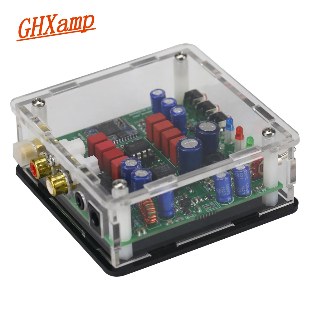 

CSR64215 Bluetooth Receiver Aptx JRC4556 Amplifier NE5532 For Active Speaker HIFI Amplifer DIY Acrylic Shell 5V USB