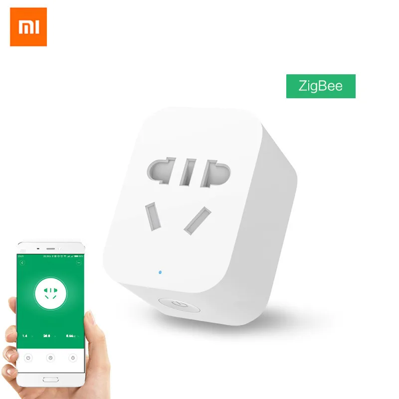 

Original MI Mijia Smart Socket Plug ZigBee Version Timer Power Detection APP Remote Control Work With Mihome APP Smart Home