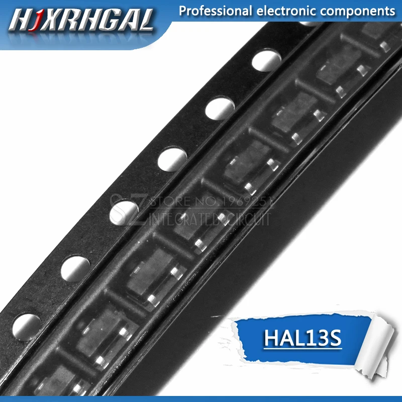

Free shipping 10pcs/lot HAL13S 013 SMD full pole Hall switch low- high sensitivity magnetic reed switch for new original