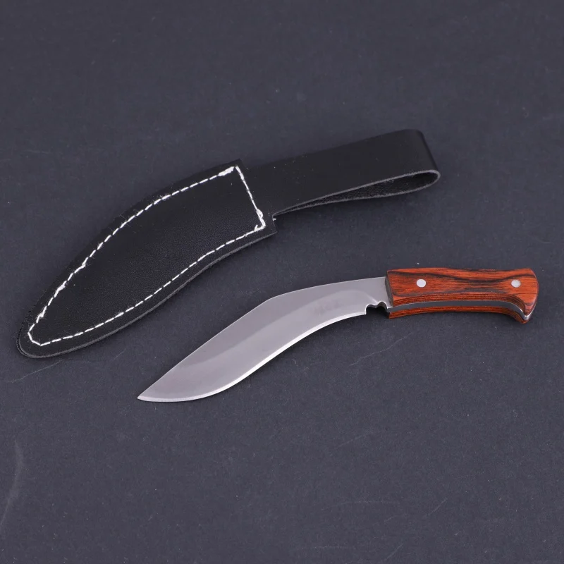 Outdoor Survive Camping Knife Pocket Training Blade Gift Practice Knife Not Sharpe Metal 6.9 Hand Knife