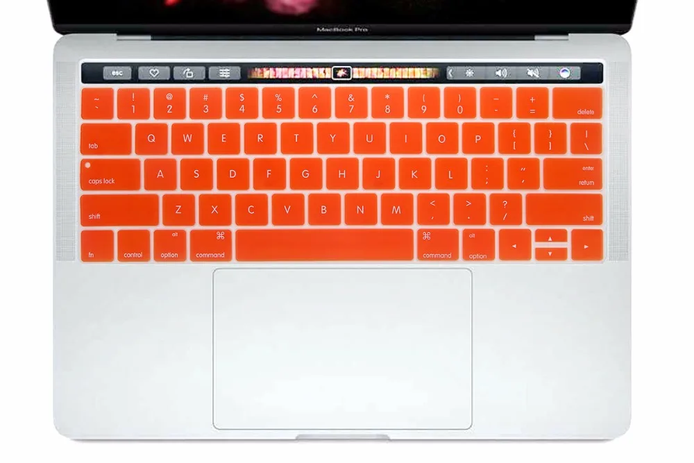 Силиконовый чехол для клавиатуры с сенсорной панелью Macbook Pro 13 &quot15 3 15 6 A1706 A1707 A1989