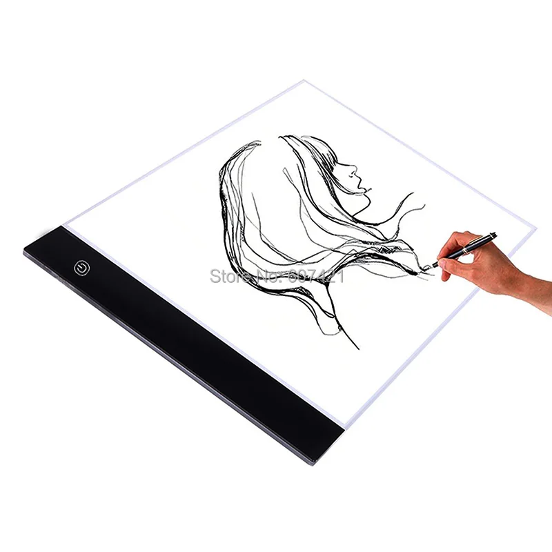 

Ultra Slim Protable Dimmable Brightness Led Drawing Tracing Board Portable Led Light Pad forArtists Drawing Sketching Animation