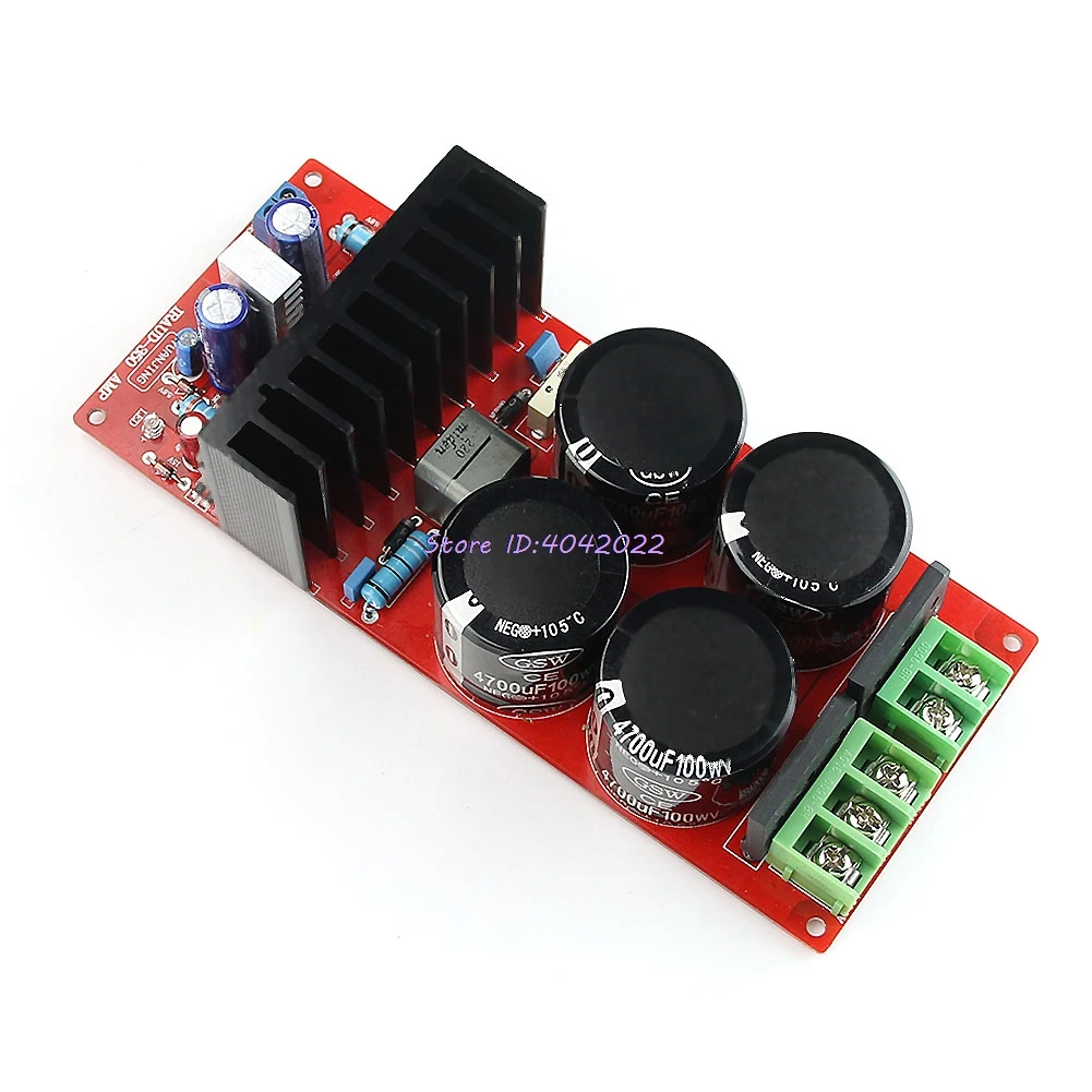 350 W 8ohm, 700 W 4ohm IRS2092 IRFB23N20D tablero ensamblado de amplificador MONO Clase D