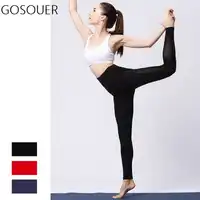 High Elastic Yoga Pants Mesh Stitching Sport Leggings Fitness Tights Slim Running Sportswear Hight Waist Gym Sports Pants