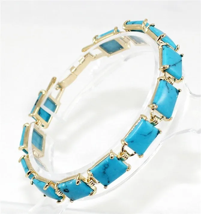 

charming blue opal tiger bracelet