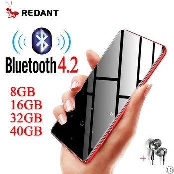 

Sport MP3 player bluetooth with speaker walkman media music player mp3 flac metal radio fm portable hi-fi mp 3 8g 16g 32g 40g tf