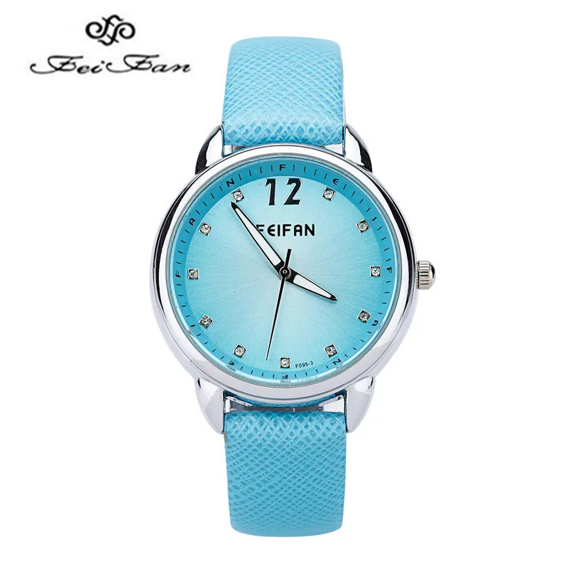 

FEIFAN 2017 Automatic Watch New Fashion Ladies Diamond Face Watches Women Beauty Dress Clock TKS549
