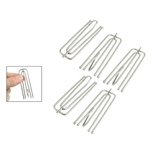 WSFS Hot Koop 5 Stks Diepe Pinch Plooi Prong Gordijn Haken Silver ... WSFS Hot Koop 5 Stks Diepe Pinch Plooi Prong Gordijn Haken Silver ...