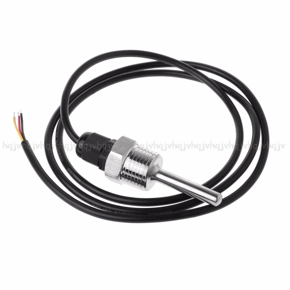 Цифровой датчик температуры DS18B20 G1/2 &quotрезьбовой зонд диаметром 7 мм 3 жильный