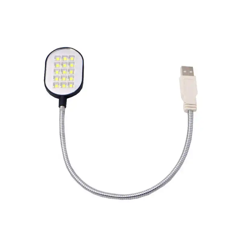 Portable Travel Flexible LED On Reading Book Light Lamp owerful led flashlight Rechargeable torch flashlight t6 #4S14 (5)