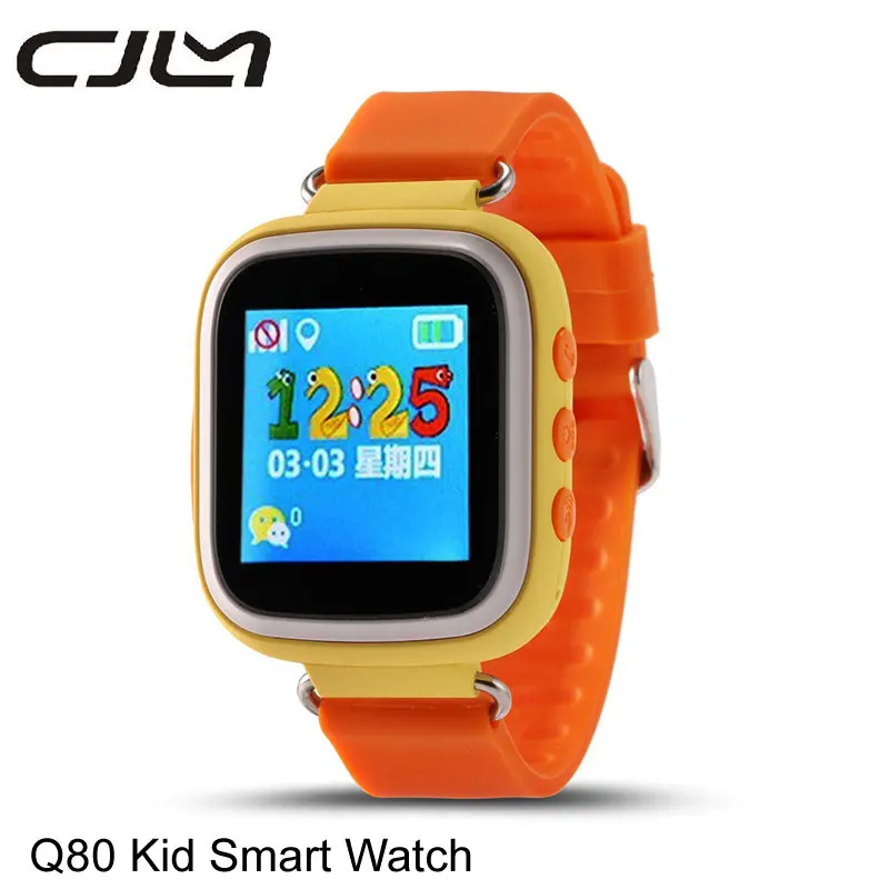 2016 Q80 GPS Tracker Smart Watch Wristwatch Kid Safe Anti Lost SOS Call Location Tracker font