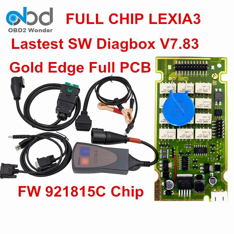 

Newly Lexia 3 PP2000 Full Chip 921815C Car Diagnostic Tool Lexia-3 Diagbox V7.83 For Peugeot For Citroen Lexia3 Auto Scanner