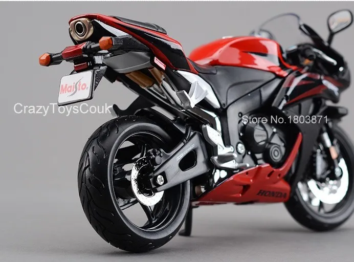 Maisto HONDA CBR 600RR 1:12 мотоциклы литой металл спортивный велосипед модель игрушки в коробке для детей