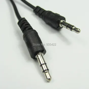 

Male to Male 3.5mm 1/8"Audio Lead Aux Cord Cable Stereo Jack Plug 1000pcs/lot