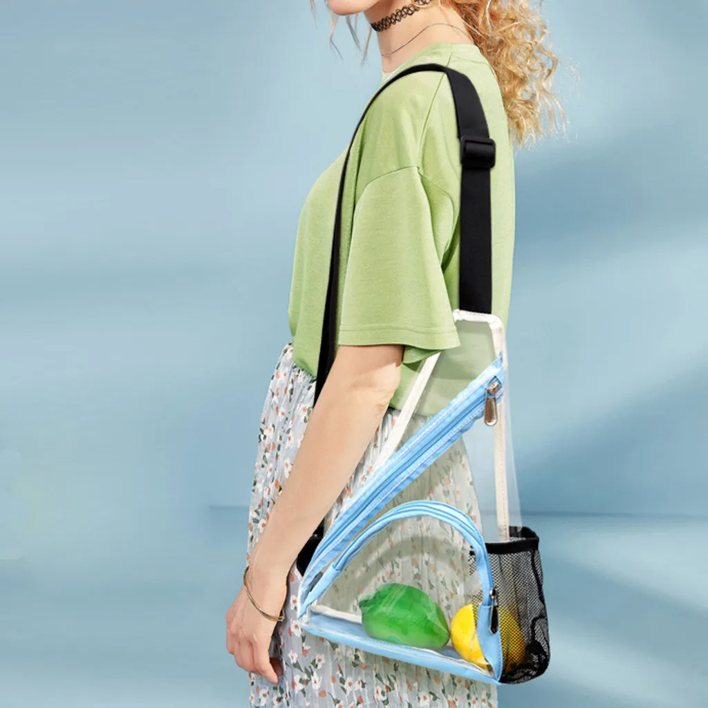 Sleeper # J5 2019 Женская открытая молния прозрачная сумка через плечо на молнии Спортивная нагрудная сумка поясная сумка Бесплатная доставка