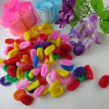 80pcs pack Baby Girls Toddler Kids Children Elastic Hair Bands Bobbles Bows Boutique Y1
