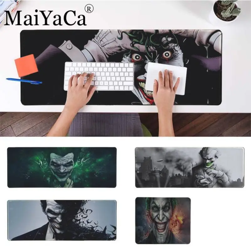 MaiYaCa новый дизайн Batman: Arkham City Джокер красивый коврик для мышки в стиле аниме для cs dota 2 геймерский коврик для мыши Коврик для мыши бесплатный