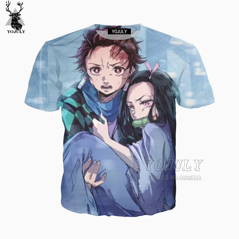 YOJULY 3D принт Горячая Аниме демон Slayer: Kimetsu no Yaiba Милая маска для девочек Мужская