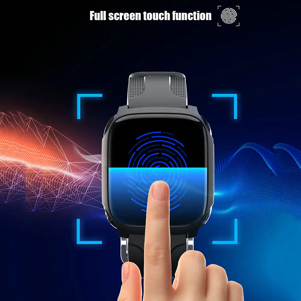 screen touch hand watch