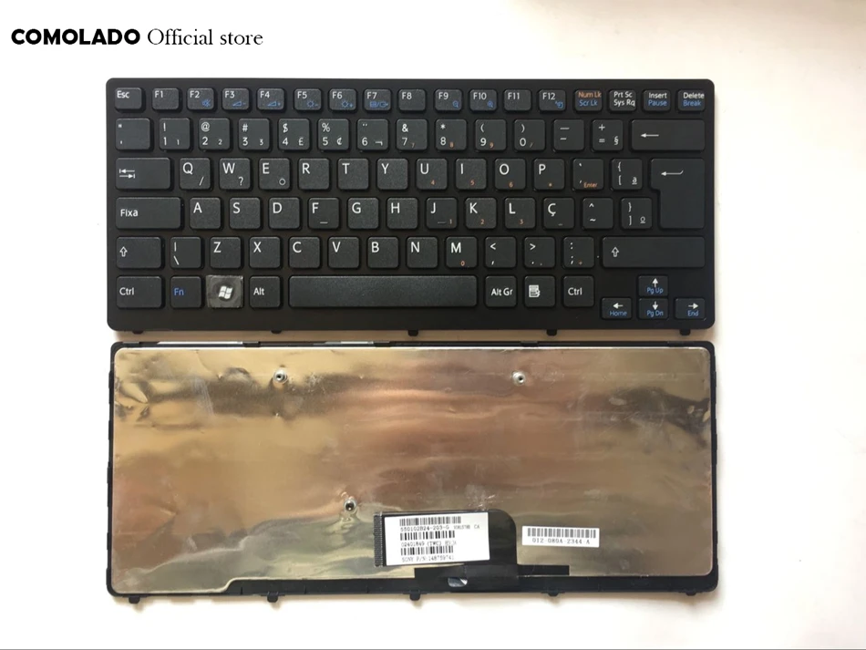 BR Brazil keyboard for Sony Vaio VPC-CW VPC CW VPCCW CW16EC CW18FC CW26EC CW28EC CW2S3C CW2S6C Black frame Keyboard BR layout