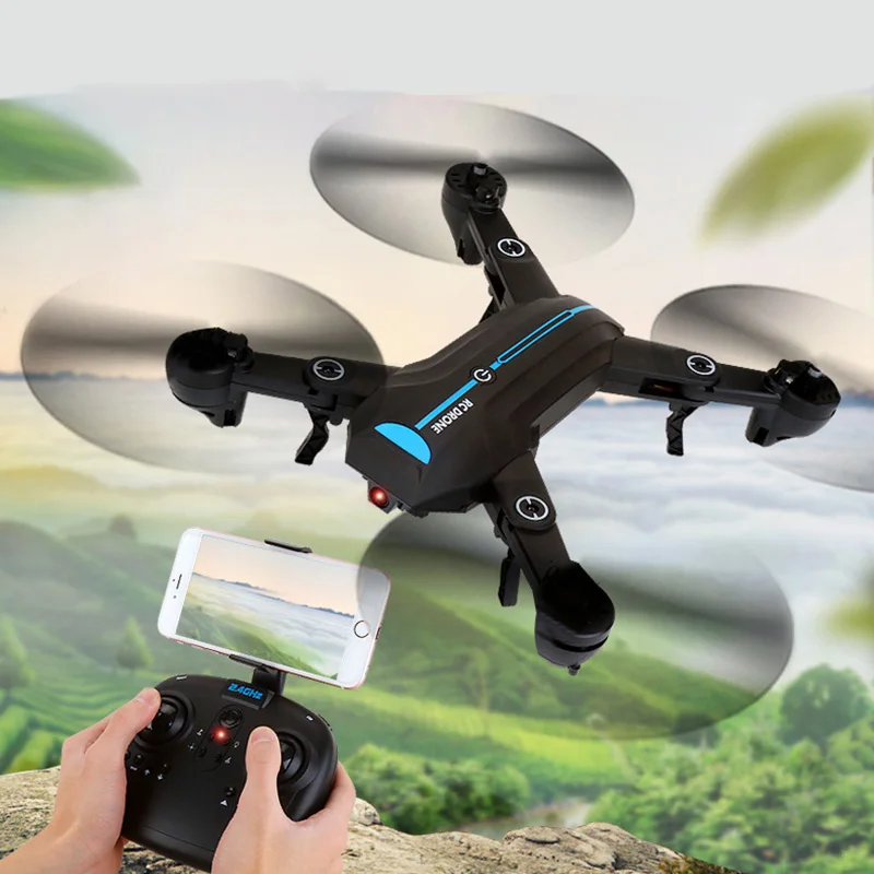 

A6 WIFI FPV With Wide Angle HD Camera High Hold Mode Foldable Arm RC Quadcopter RTF RC Helicopter Toys