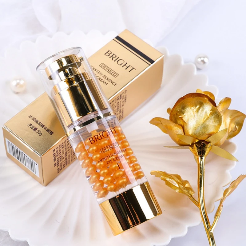 

Gold Eyes Cream Collagen Hydra Anti Wrinkle Dark Circles Remover Eye Bag Repair Eye Skin Care Whitening Moisturizing Cream 2019