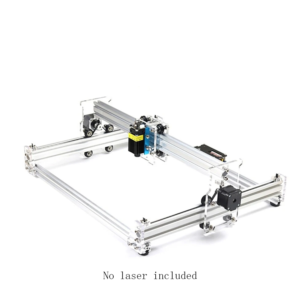 Мини DIY лазерная гравировальная машина 500 МВт/2500 мвт/5500 мВт 30X38 см рабочая зона DIY мини лазерная гравировальная машина A3 Pro - Цвет: 1