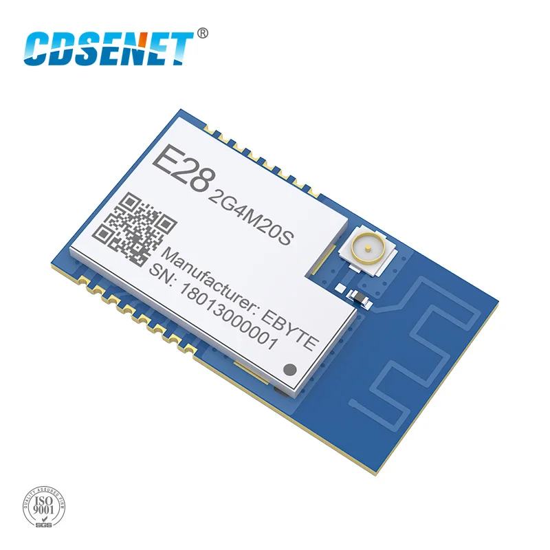 SX1280 100 мВт модуль LoRa 2 4 ГГц беспроводной приемопередатчик E28 2G4M20S SPI большой радиус