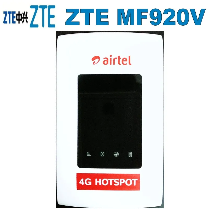 Открыл zte mf920v Airtel мобильный Карманный wifi-роутер 4g беспроводной lte-роутер