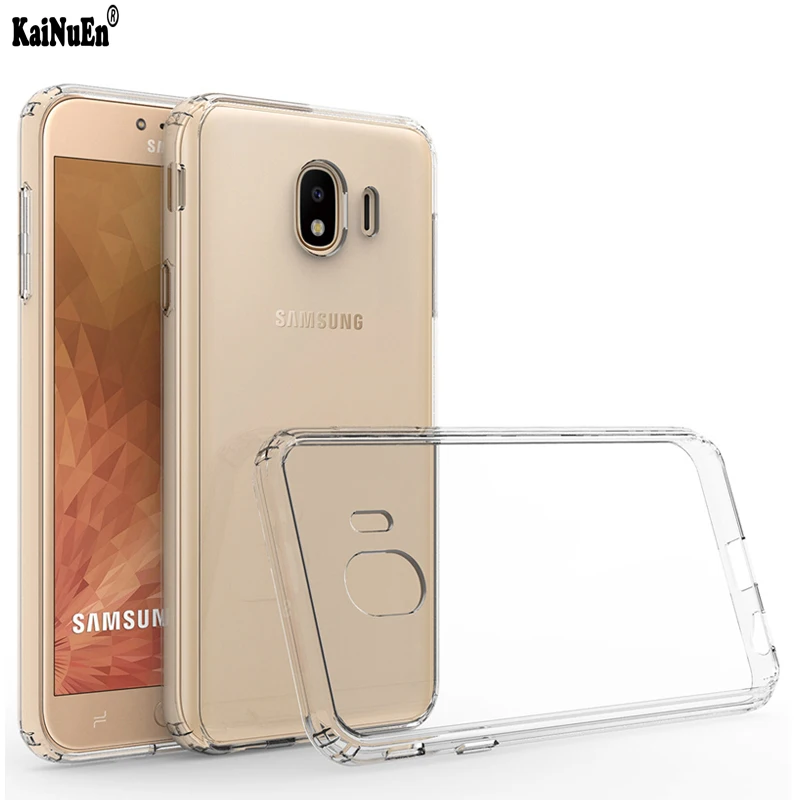 

KaiNuEn luxury Transparent phone etui,coque,cover,case for samsung galaxy j6 2018 j 6 j600f j600 silicone silicon back TPU Soft
