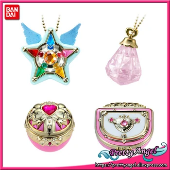 

PrettyAngel - Genuine Bandai Sailor Moon 25th Anniversary Miniaturely Tablet Part.9 Case Keychain Set (No Candy)