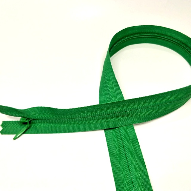 2pcs 50CM 3# Invisible Close-End Nylon Zippers Bags Garment Home Textile Sewing Accessories