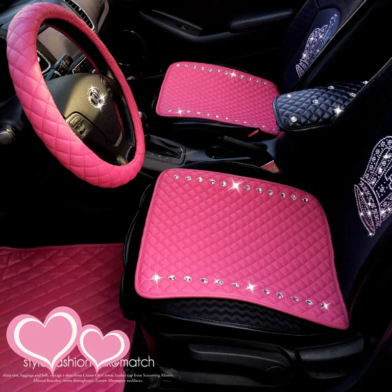 Queen ONLY A - Hand Brake Cover Auto Handbrake Cover with Luxury Shinning Crown /& Bling Rhinestones Car Decor Accessory