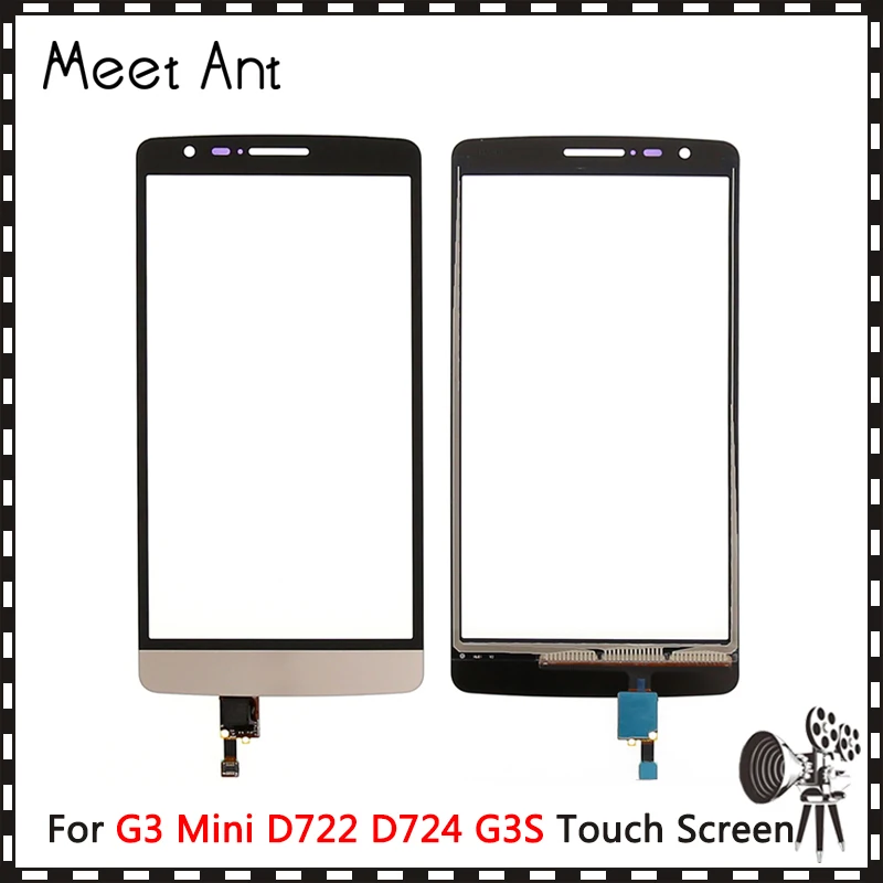 10 шт./лот высокое качество 5 0 дюймов для LG G3 Mini D722 D724 G3S сенсорный экран дигитайзер