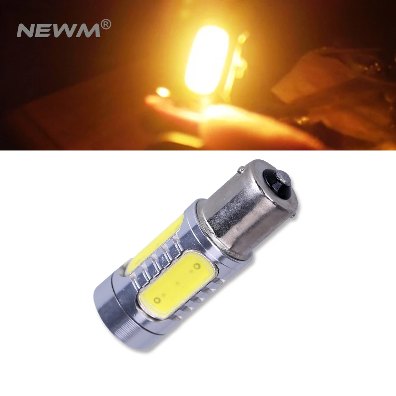 1x Car lights White LED COB 1156 S25 Backup Reverse Light Bulb For Land