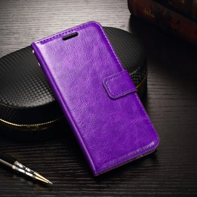 Кожаный чехол Crazy Horse для Sony Xperia L1 E6 XA1 XZS XZ premium X compact XA XP 80 шт./лот|case cover|covers for sony