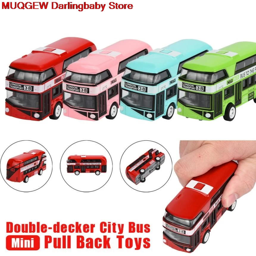 Новый Diecasts игрушечных транспортных средств отступить автобус Коллекция Модель