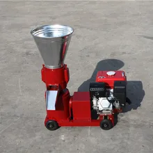Пресс для гранул Электрический старт бензиновый двигатель KL120A гранулятор/машина для древесных гранул