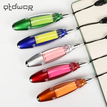 

Creative Light Ballpoint Pen Office Plastic Memo Pad Ball Pen Students Learning Stationery Supplies