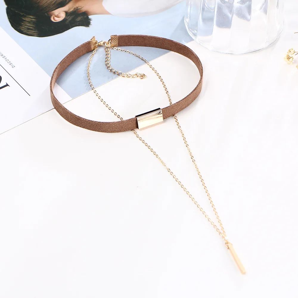 Time limited Top font b Fashion b font Link Chain Necklace Collares Collier Sexemara font b