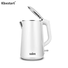 1.6L электрический кувшин для воды автоматическая защита от перегрева проводной Ручной мгновенный нагрев чайник для воды с пищевой нержавеющей стали