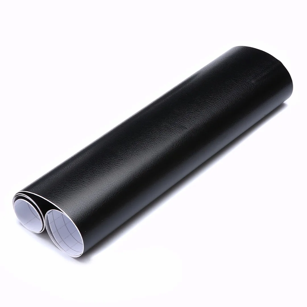 30cm x 100cm Leather Texture Style Car Interior Dashboard Sticker Wrap Sheet Film PVC Auto DIY Decor Sticker Change Color