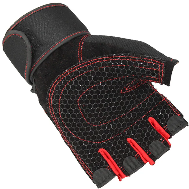 Спортивные перчатки для занятия тяжелой атлетикой luva CL002