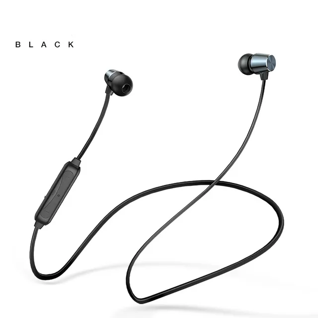 ROCKSPACE Muvia H1 Magnetic Bluetooth Wireless Earphone Neckband Stereo Bass Sound with Mic For 