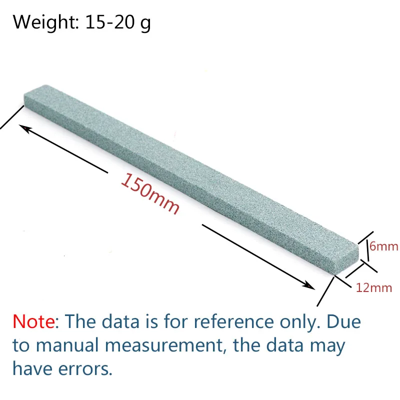 1pcs 80-1200 Grit Knife Sharpener Sharpening Stone Green Silicone Carbide Oil Stone Fine Polish Grinding Ceramic Jade Metal