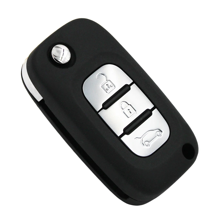 OEM 3 кнопки Складной флип дистанционный ключ дистанционного управления брелок 433 МГц 4A чип для Mercedes Benz Smart Fortwo 453 Forfour