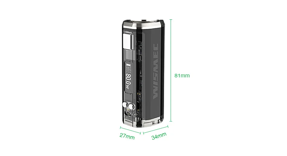 WISMEC SINUOUS V80 TC Box MOD